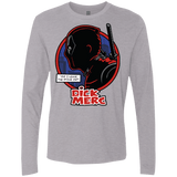 T-Shirts Heather Grey / S Dick Merc Men's Premium Long Sleeve