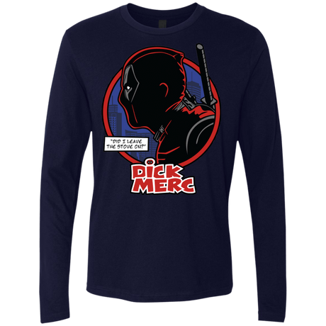 T-Shirts Midnight Navy / S Dick Merc Men's Premium Long Sleeve