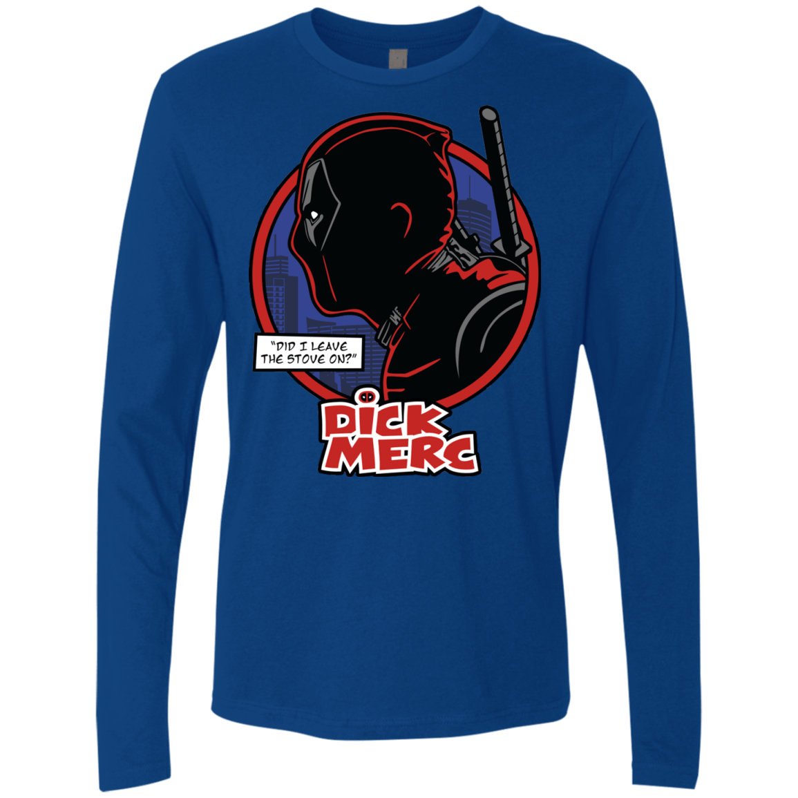 T-Shirts Royal / S Dick Merc Men's Premium Long Sleeve