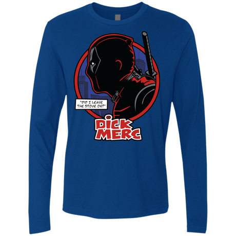 T-Shirts Royal / S Dick Merc Men's Premium Long Sleeve