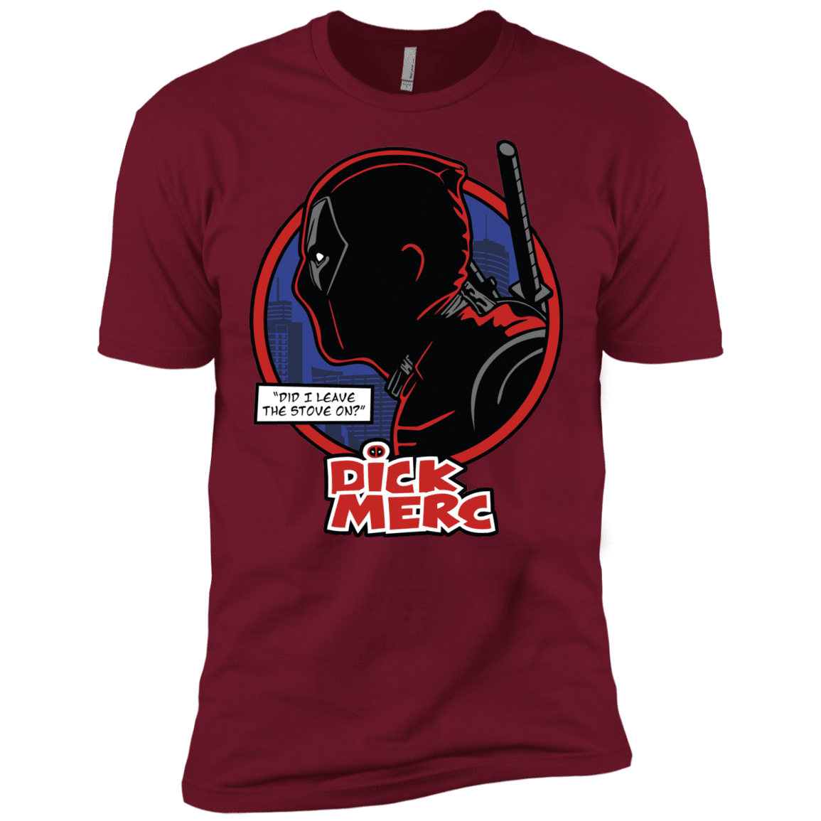 T-Shirts Cardinal / X-Small Dick Merc Men's Premium T-Shirt