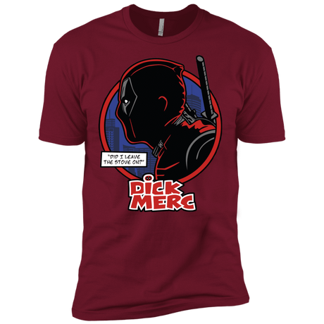 T-Shirts Cardinal / X-Small Dick Merc Men's Premium T-Shirt