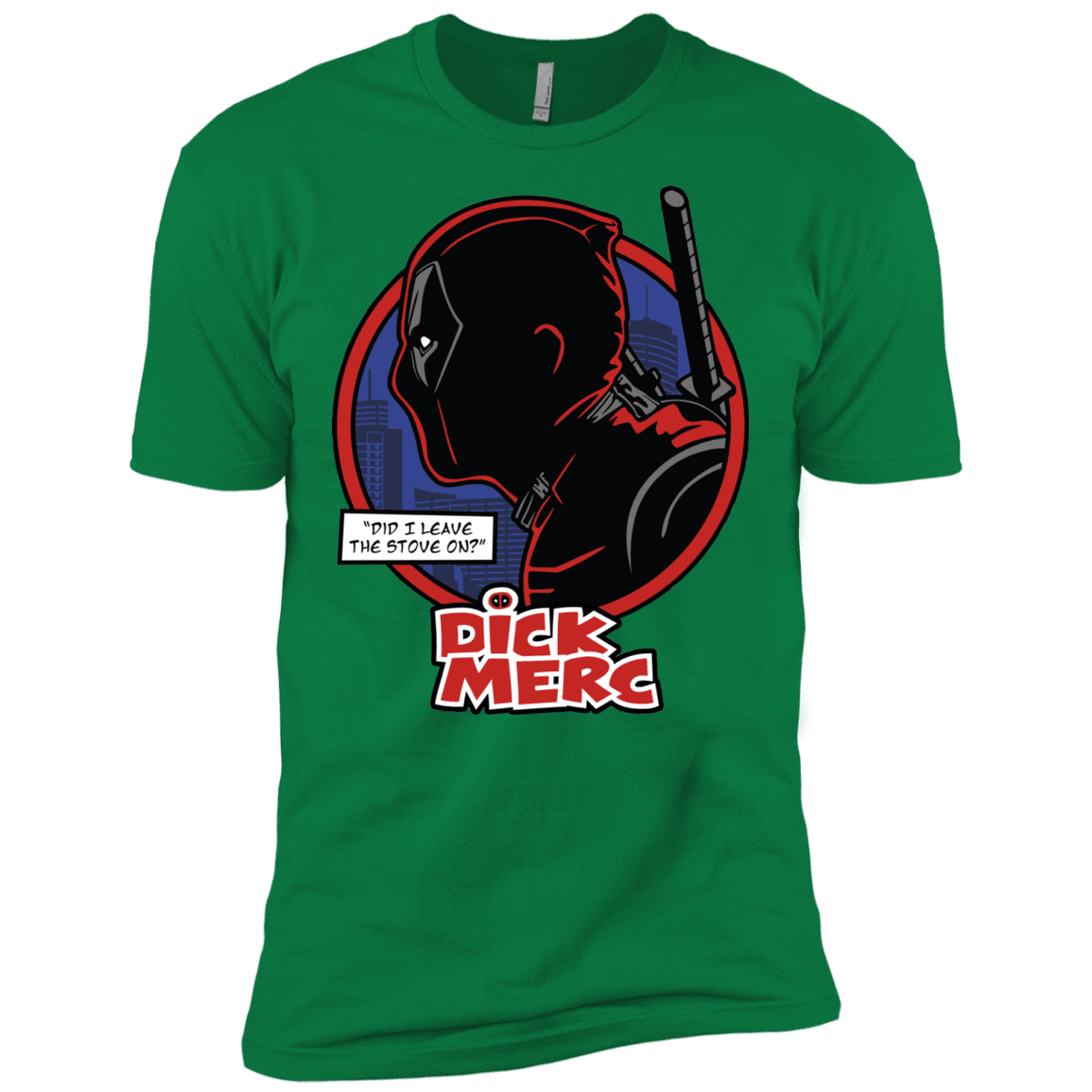 T-Shirts Kelly Green / X-Small Dick Merc Men's Premium T-Shirt