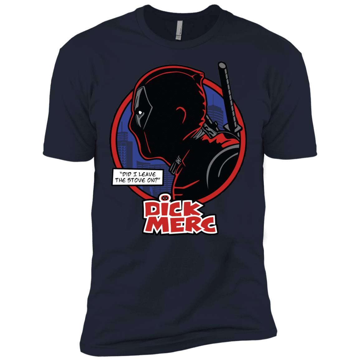 T-Shirts Midnight Navy / X-Small Dick Merc Men's Premium T-Shirt