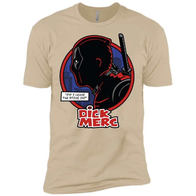 T-Shirts Sand / X-Small Dick Merc Men's Premium T-Shirt