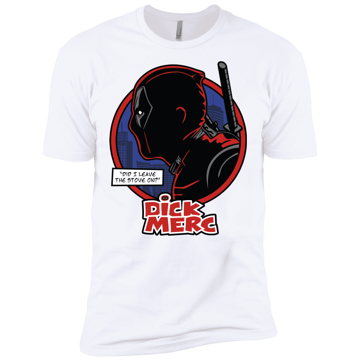 T-Shirts White / X-Small Dick Merc Men's Premium T-Shirt