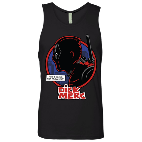 T-Shirts Black / S Dick Merc Men's Premium Tank Top