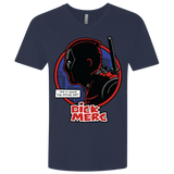 T-Shirts Midnight Navy / X-Small Dick Merc Men's Premium V-Neck