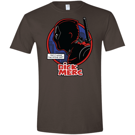 T-Shirts Dark Chocolate / S Dick Merc Men's Semi-Fitted Softstyle