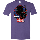 T-Shirts Heather Purple / S Dick Merc Men's Semi-Fitted Softstyle