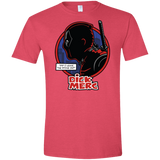 T-Shirts Heather Red / S Dick Merc Men's Semi-Fitted Softstyle