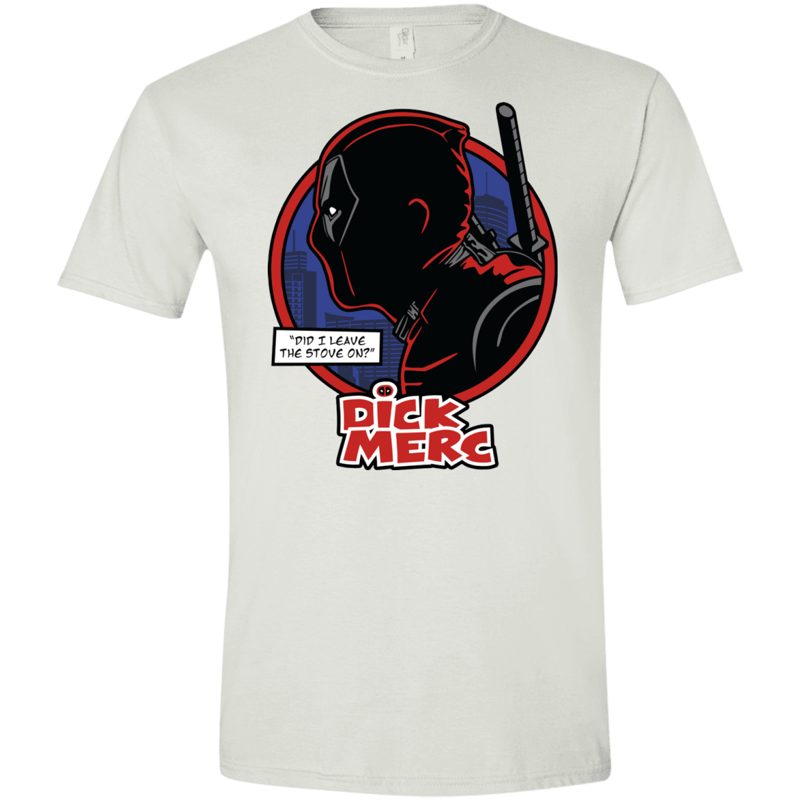 T-Shirts White / X-Small Dick Merc Men's Semi-Fitted Softstyle