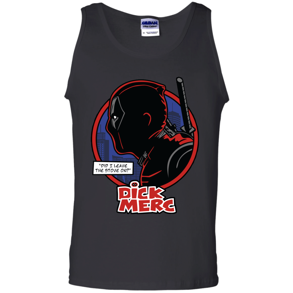 T-Shirts Black / S Dick Merc Men's Tank Top