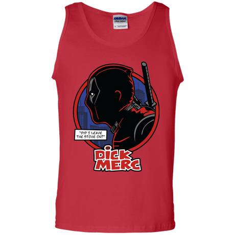 T-Shirts Red / S Dick Merc Men's Tank Top