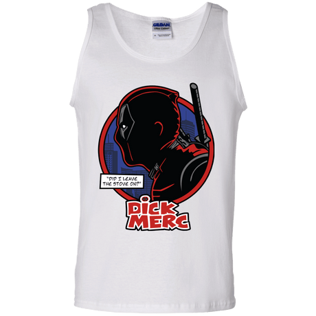 T-Shirts White / S Dick Merc Men's Tank Top