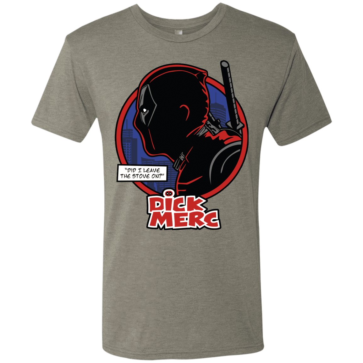 T-Shirts Venetian Grey / S Dick Merc Men's Triblend T-Shirt