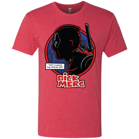 T-Shirts Vintage Red / S Dick Merc Men's Triblend T-Shirt