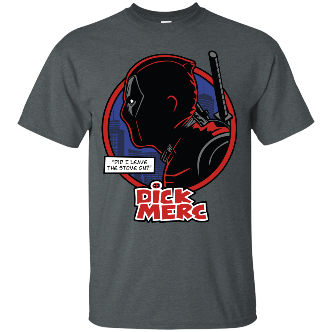 T-Shirts Dark Heather / S Dick Merc T-Shirt