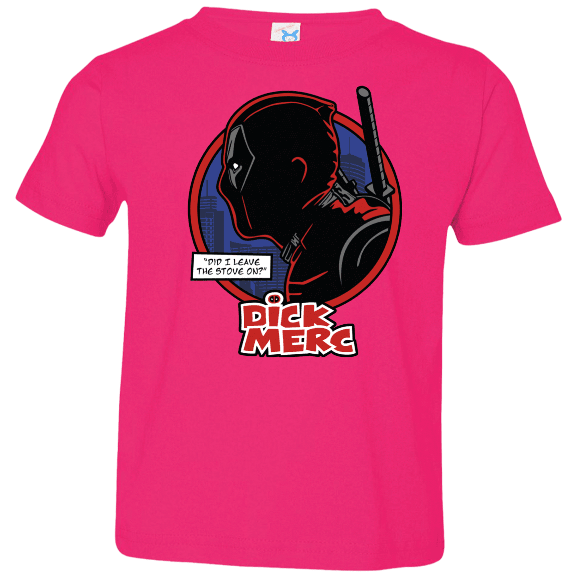 T-Shirts Hot Pink / 2T Dick Merc Toddler Premium T-Shirt