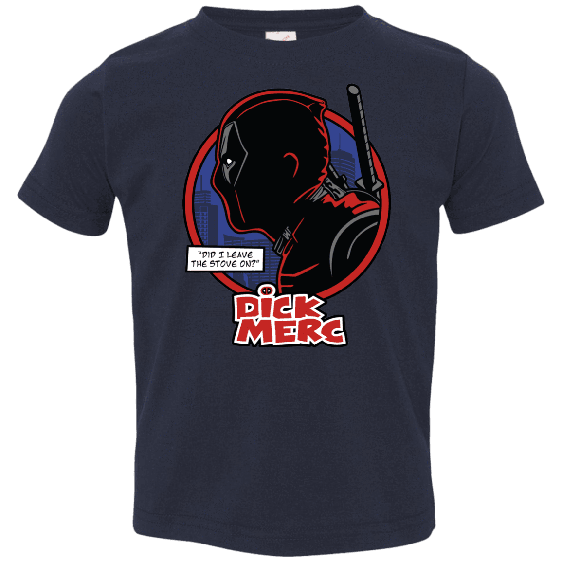 T-Shirts Navy / 2T Dick Merc Toddler Premium T-Shirt