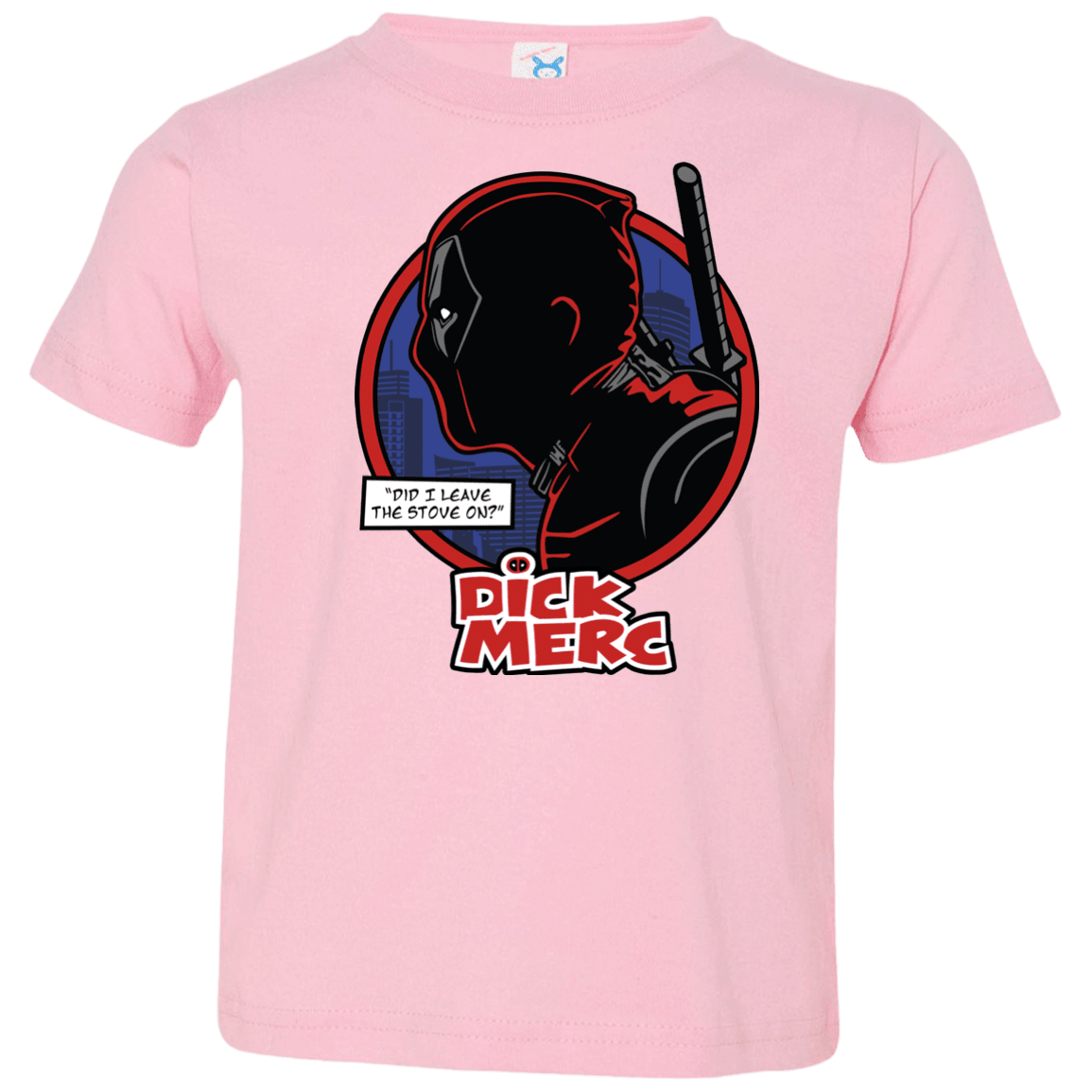 T-Shirts Pink / 2T Dick Merc Toddler Premium T-Shirt