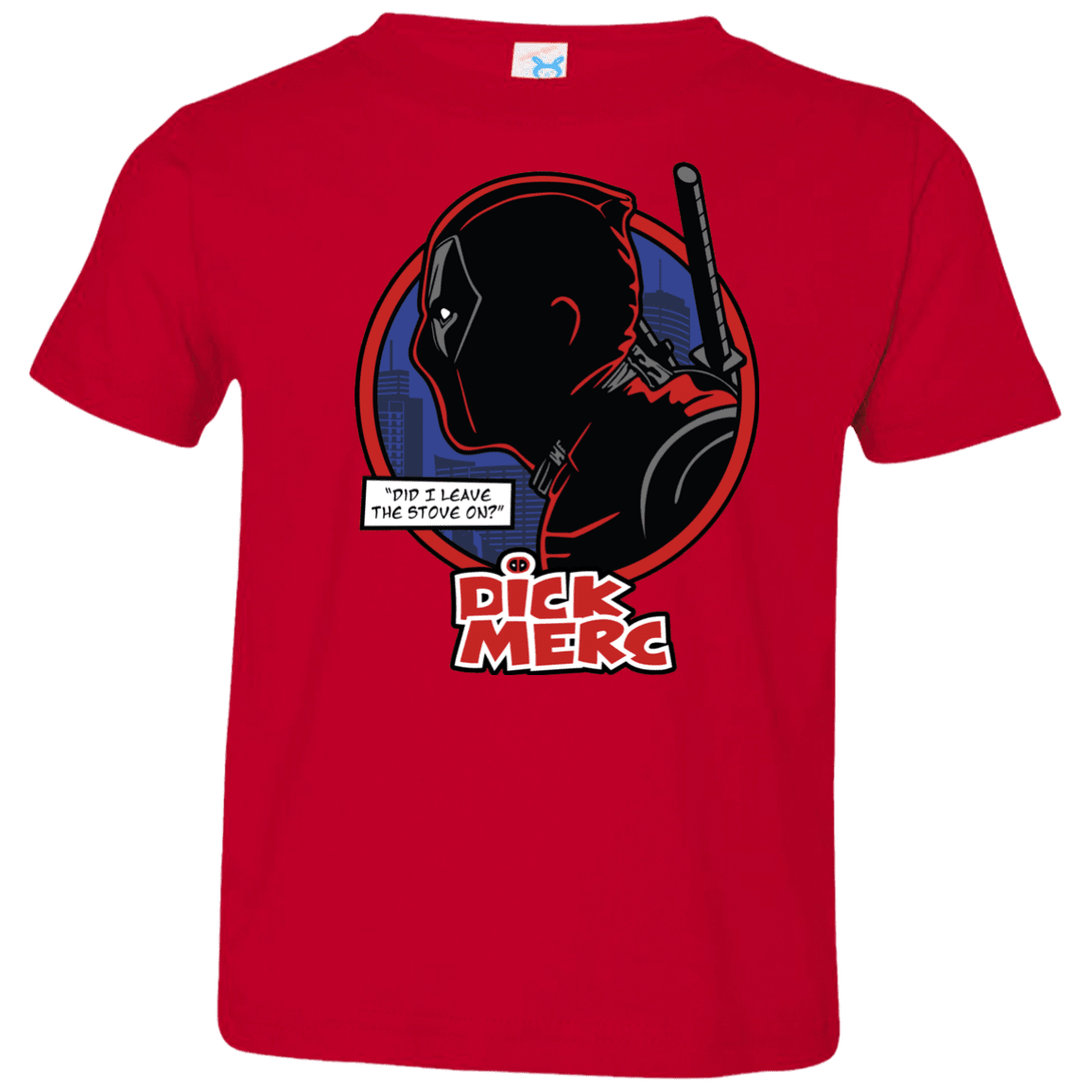 T-Shirts Red / 2T Dick Merc Toddler Premium T-Shirt