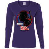 T-Shirts Purple / S Dick Merc Women's Long Sleeve T-Shirt
