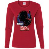 T-Shirts Red / S Dick Merc Women's Long Sleeve T-Shirt