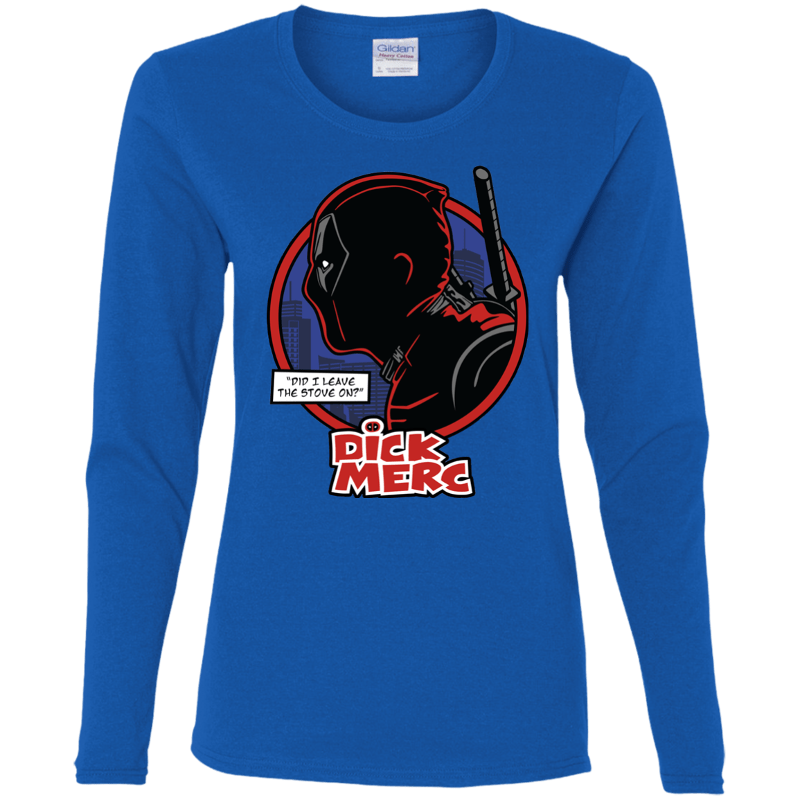 T-Shirts Royal / S Dick Merc Women's Long Sleeve T-Shirt