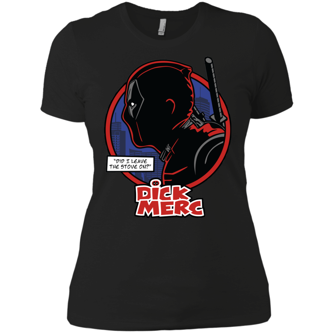 T-Shirts Black / X-Small Dick Merc Women's Premium T-Shirt