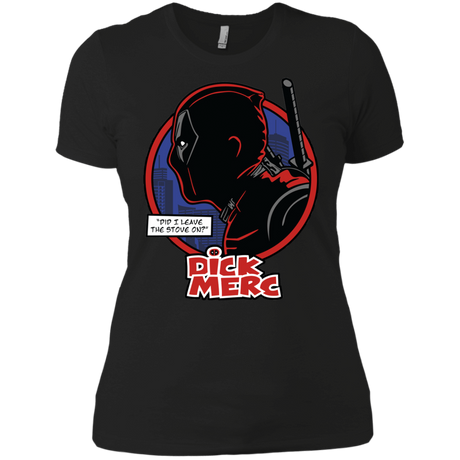 T-Shirts Black / X-Small Dick Merc Women's Premium T-Shirt