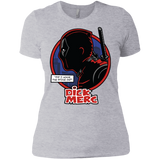 T-Shirts Heather Grey / X-Small Dick Merc Women's Premium T-Shirt