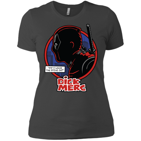 T-Shirts Heavy Metal / X-Small Dick Merc Women's Premium T-Shirt