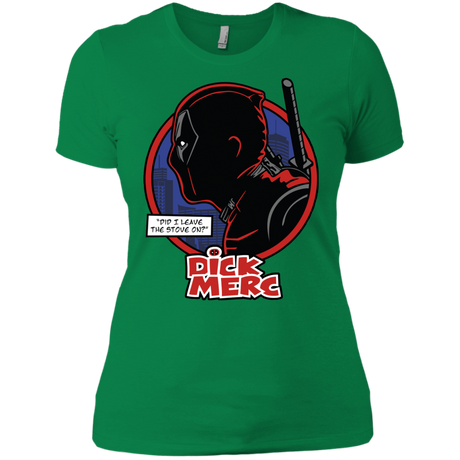 T-Shirts Kelly Green / X-Small Dick Merc Women's Premium T-Shirt