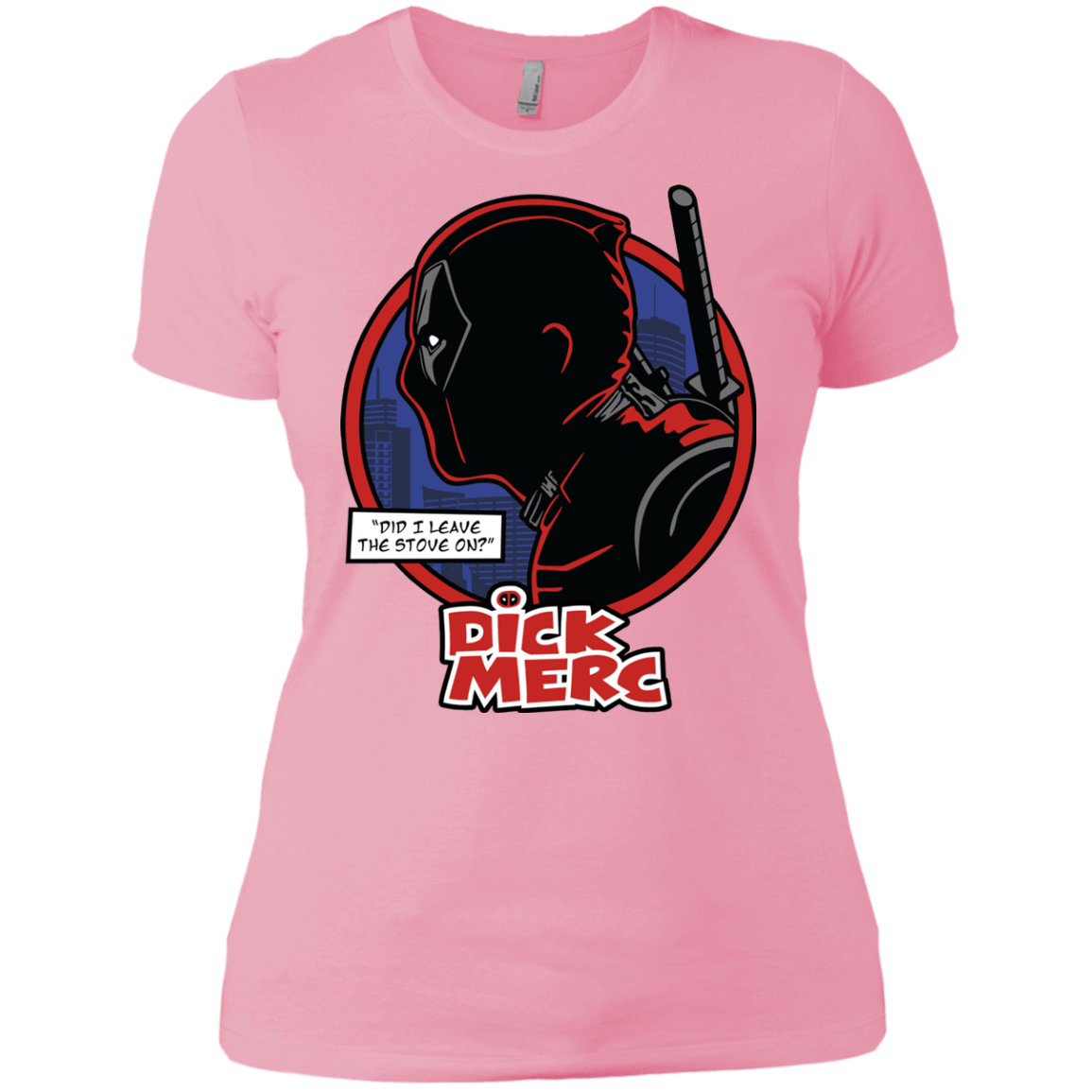 T-Shirts Light Pink / X-Small Dick Merc Women's Premium T-Shirt