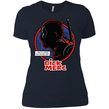 T-Shirts Midnight Navy / X-Small Dick Merc Women's Premium T-Shirt