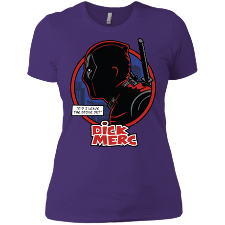 T-Shirts Purple Rush/ / X-Small Dick Merc Women's Premium T-Shirt