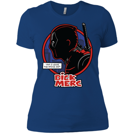T-Shirts Royal / X-Small Dick Merc Women's Premium T-Shirt