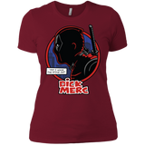 T-Shirts Scarlet / X-Small Dick Merc Women's Premium T-Shirt