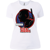 T-Shirts White / X-Small Dick Merc Women's Premium T-Shirt