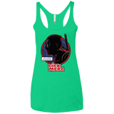 T-Shirts Envy / X-Small Dick Merc Women's Triblend Racerback Tank