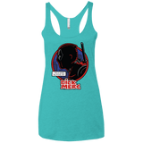 T-Shirts Tahiti Blue / X-Small Dick Merc Women's Triblend Racerback Tank