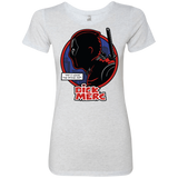 T-Shirts Heather White / S Dick Merc Women's Triblend T-Shirt