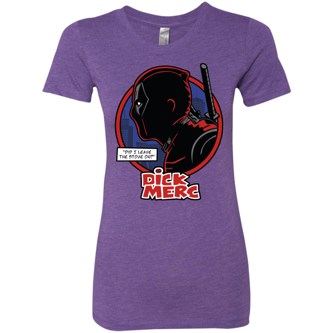 T-Shirts Purple Rush / S Dick Merc Women's Triblend T-Shirt
