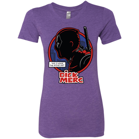 T-Shirts Purple Rush / S Dick Merc Women's Triblend T-Shirt