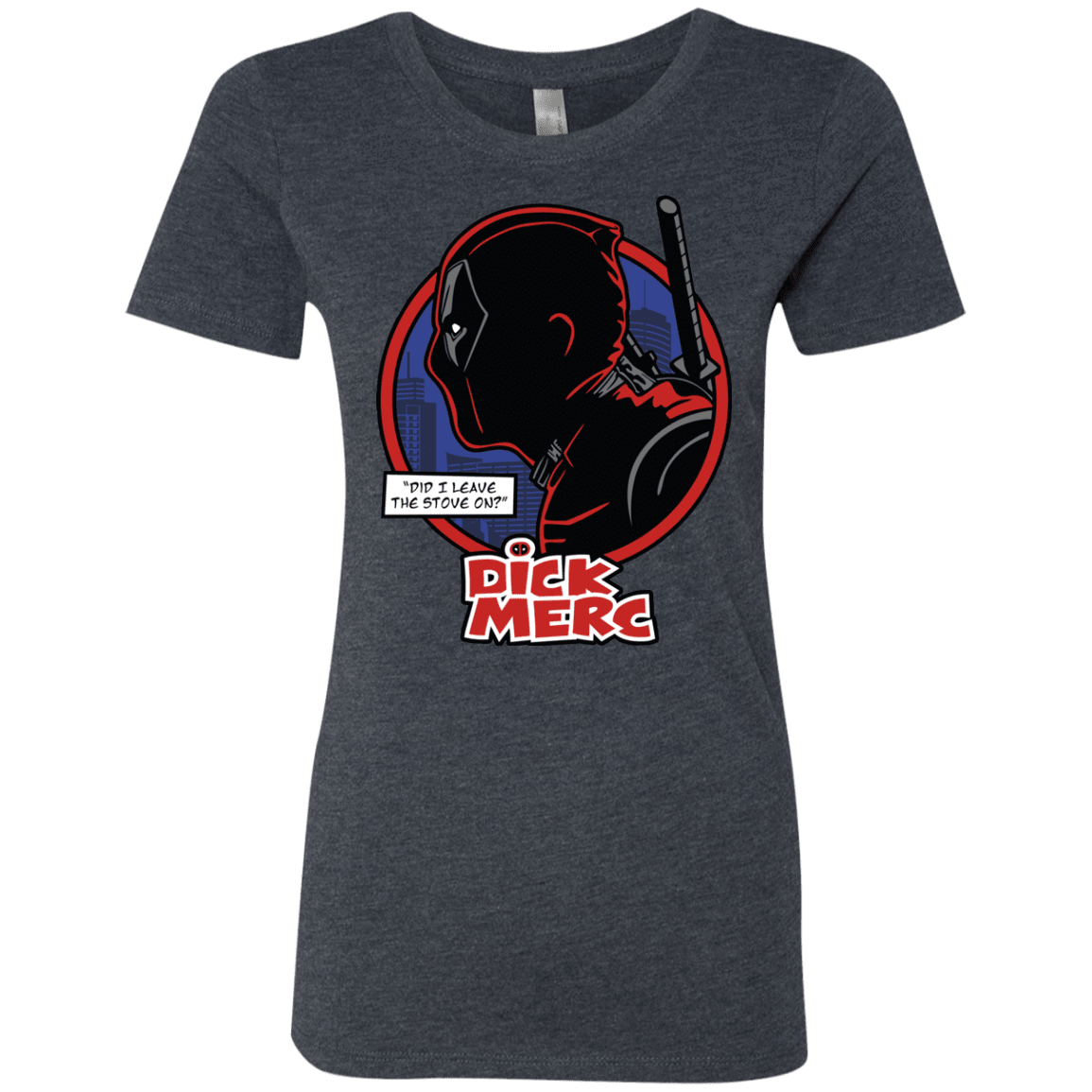 T-Shirts Vintage Navy / S Dick Merc Women's Triblend T-Shirt