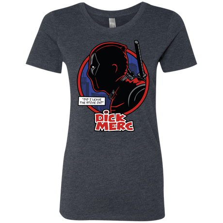T-Shirts Vintage Navy / S Dick Merc Women's Triblend T-Shirt