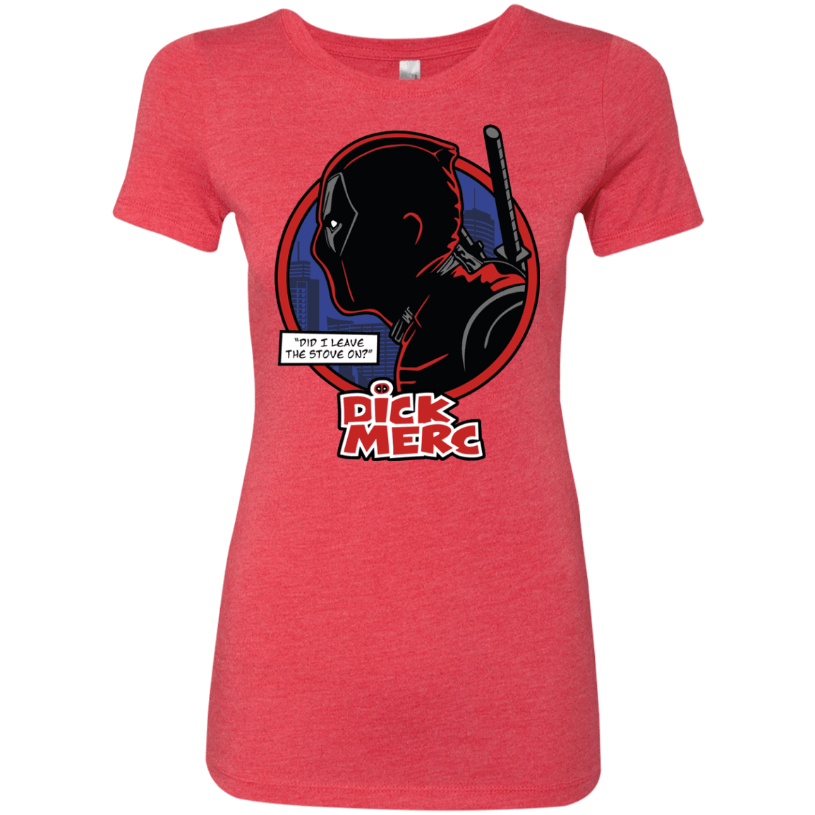 T-Shirts Vintage Red / S Dick Merc Women's Triblend T-Shirt