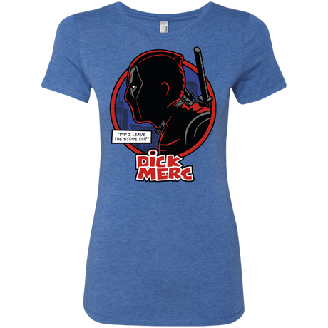 T-Shirts Vintage Royal / S Dick Merc Women's Triblend T-Shirt