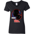 T-Shirts Black / S Dick Merc Women's V-Neck T-Shirt